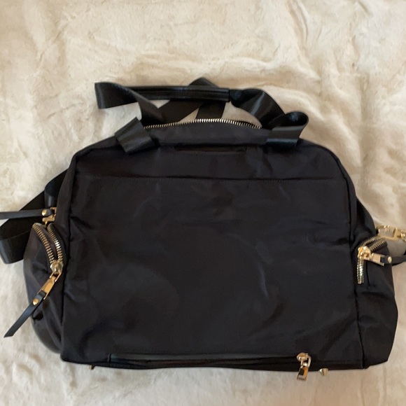 Sol and Selene Streetside Satchel in Black Nylon - Picture 6 of 7